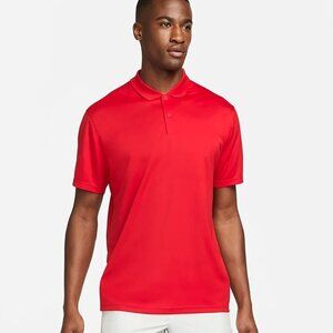 Nike Dri-Fit Victory Golf Polo Shirt Men's Size XL University Red